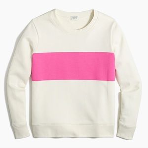 J. CREW Stripe Sweatshirt - NWOT